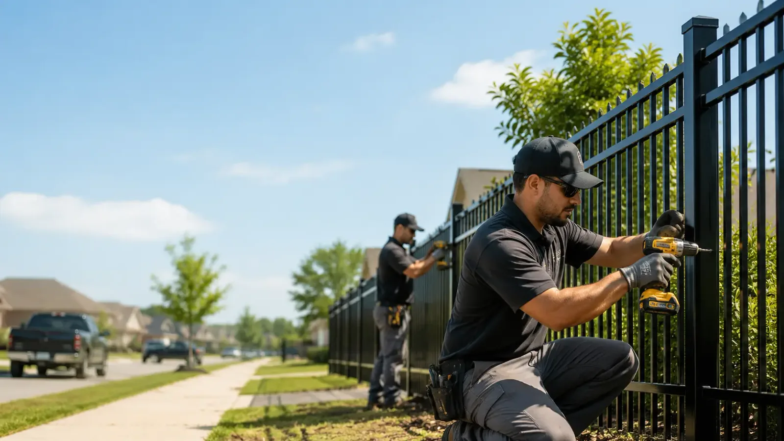 Metal Fence Installation in Gettysburg, PA